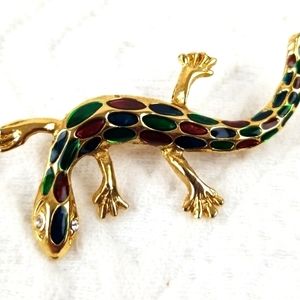 Vintage LIZARD PIN